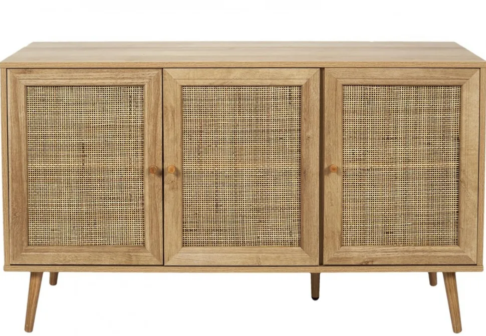 Komoda Tivo 3 drzwiowa rattan