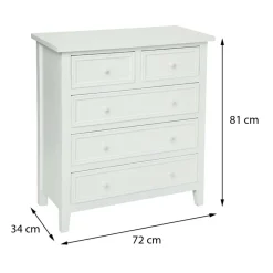 Komoda Charme White * Atmosphera Discount