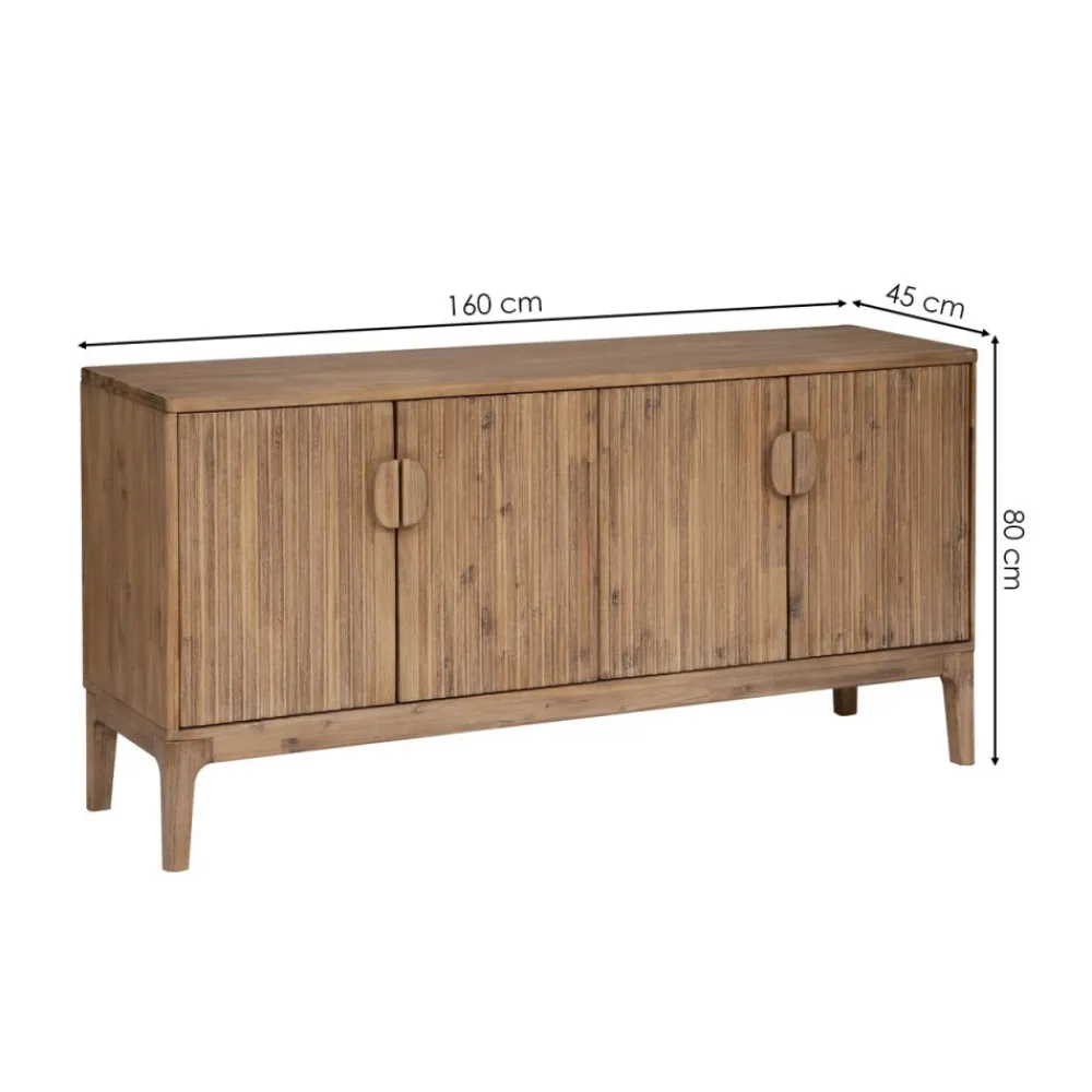 Komoda 4-drzwiowa drewniana Sabor * Atmosphera Clearance