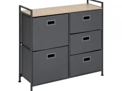 Komoda z 5 szufladami Tissa ciemnoszara * 5five Simply Smart Best