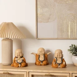 Komplet 3 figurek Budda Baya