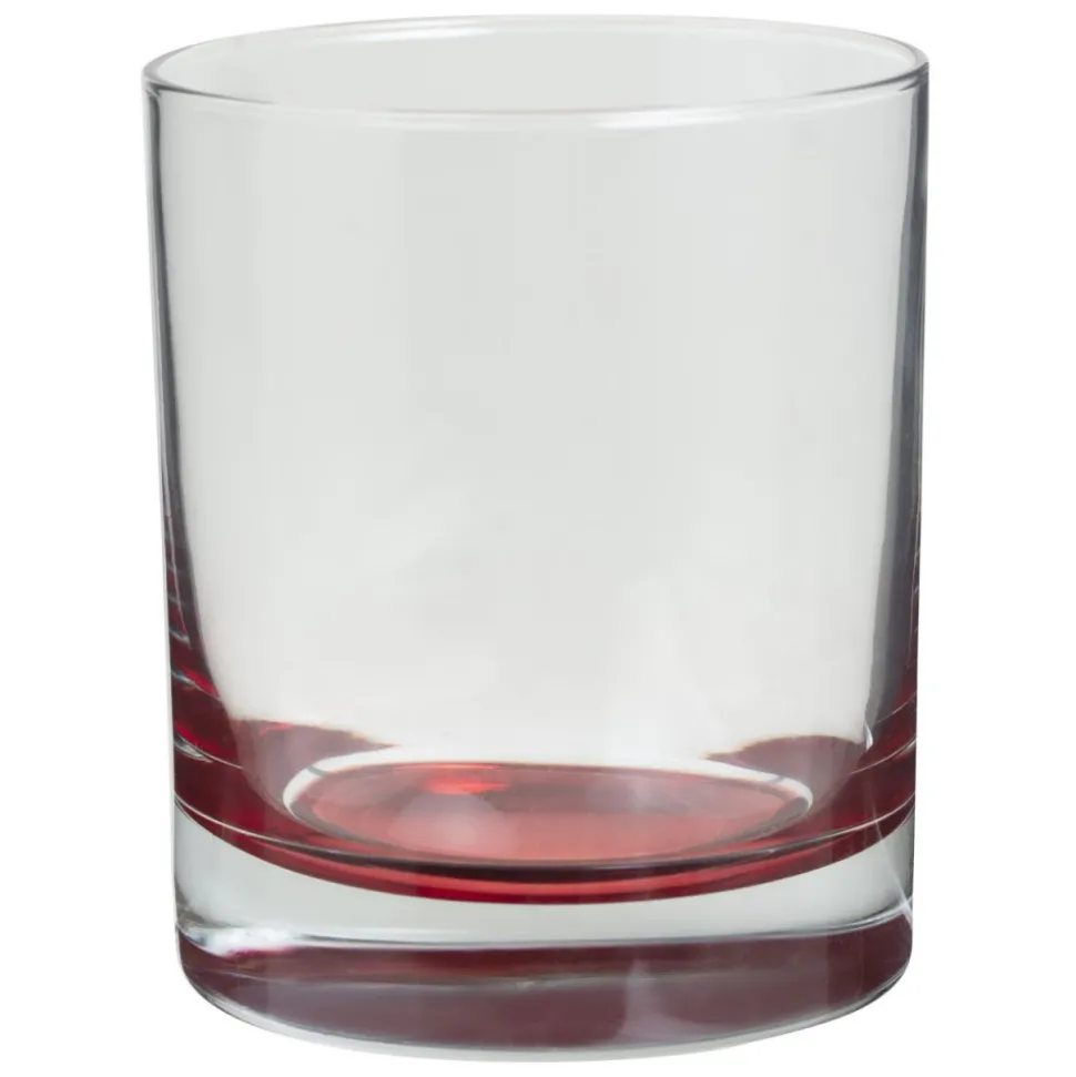 Komplet 6 kolorowych szklanek 300 ml