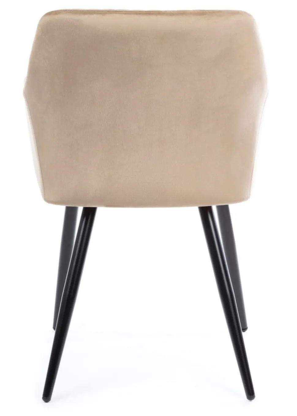 Komplet 2 krzeseł Lenti Black Beige