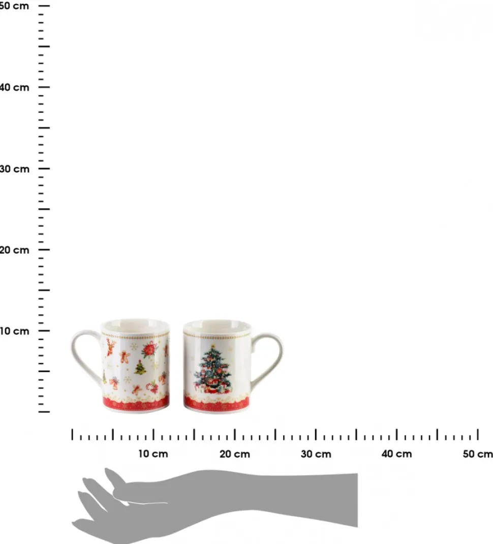 Komplet 2 kubków Nikolao 400 ml