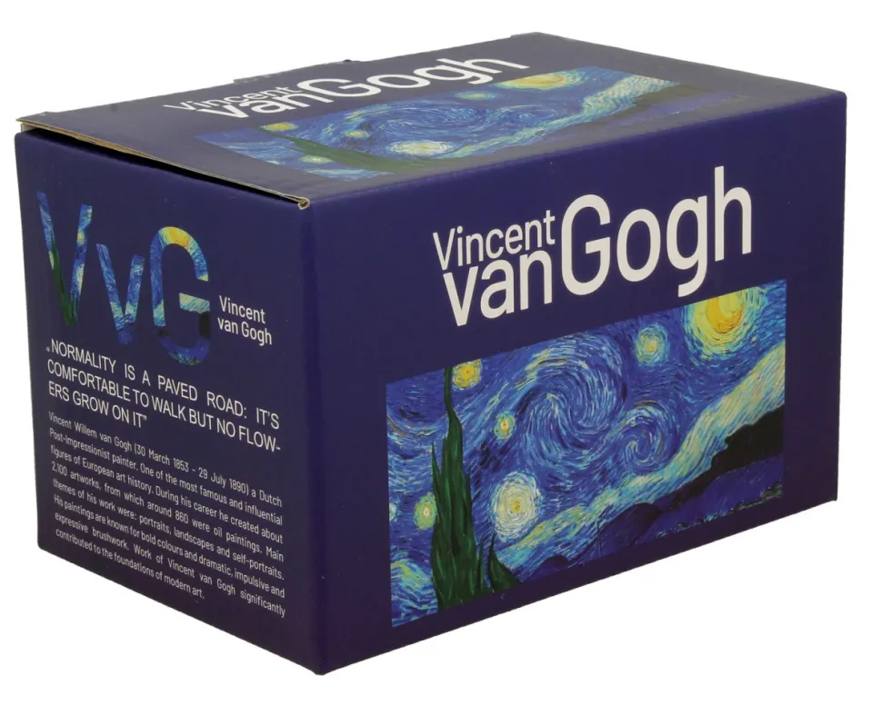 Komplet 2 kubków Van Gogh Starry Night 350 ml