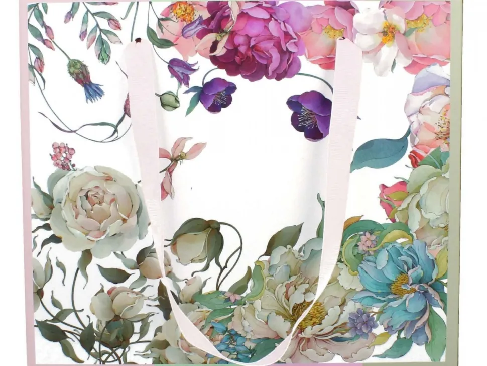 Komplet 4 porcelanowych kubków royal FLOWER