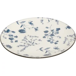 Komplet 6 talerzy deserowych Umami 19 cm kwiaty
