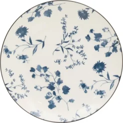 Komplet 6 talerzy deserowych Umami 19 cm kwiaty