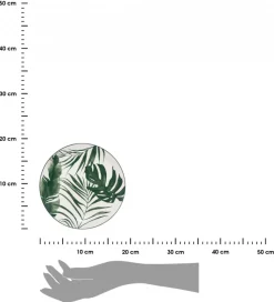 Komplet 6 talerzy deserowych Leafs 19 cm
