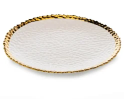 Komplet 2 talerzy Kati White Gold