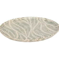Komplet 6 talerzy obiadowych Gina 28 cm zielony
