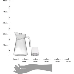 Komplet dzbanek 1,5L i 4 szklanki 275 ml
