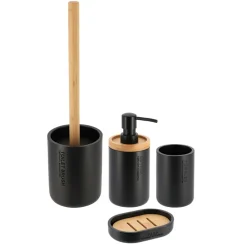 Komplet łazienkowy Loudis Black * TENDANCE Outlet