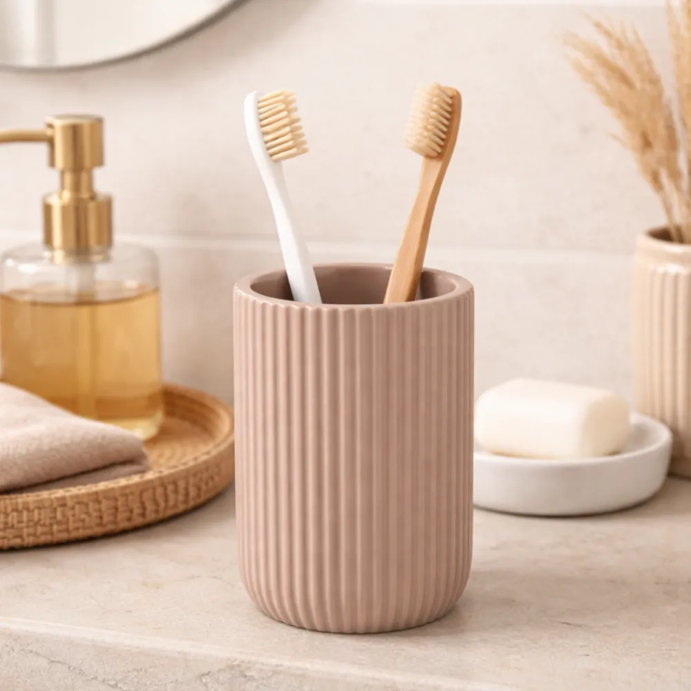 Komplet łazienkowy Sida cappuccino 4el. * TENDANCE Discount