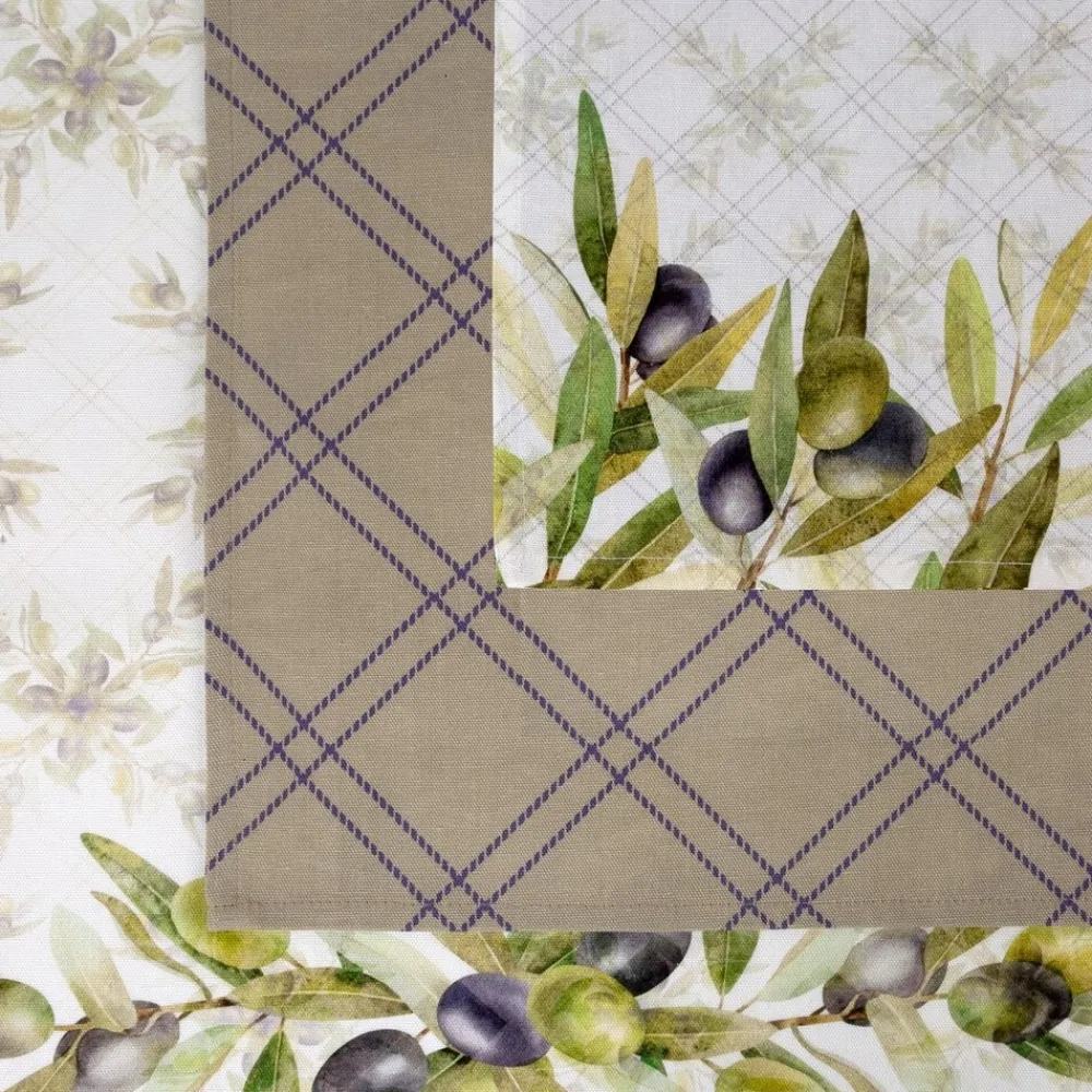 Komplet 3 ścierek OLIVE 50x75 oliwki * EUROFIRANY B.B. Choczyńscy Sp.J. Best