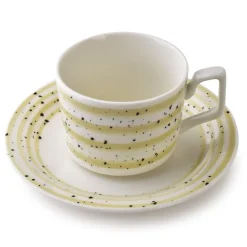 Komplet 6 filiżanek Joy beżowy 210 ml * Mondex Outlet