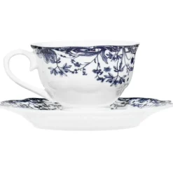 Komplet filiżanek 220 ml 6 szt. Reverie Blue * Estia New