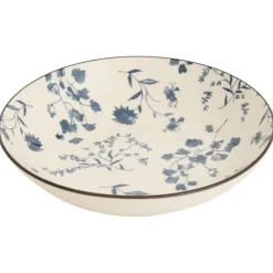 Komplet 6 głębokich talerzy Umami 20 cm kwiaty * Secret de Gourmet Best