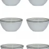 Komplet miseczek 15 cm 6 szt. Deline Dove * Estia Discount