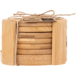 Komplet 6 podstawek bambusowych na blat * Secret de Gourmet New