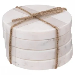 Komplet 4 podstawek White Marble * Secret de Gourmet