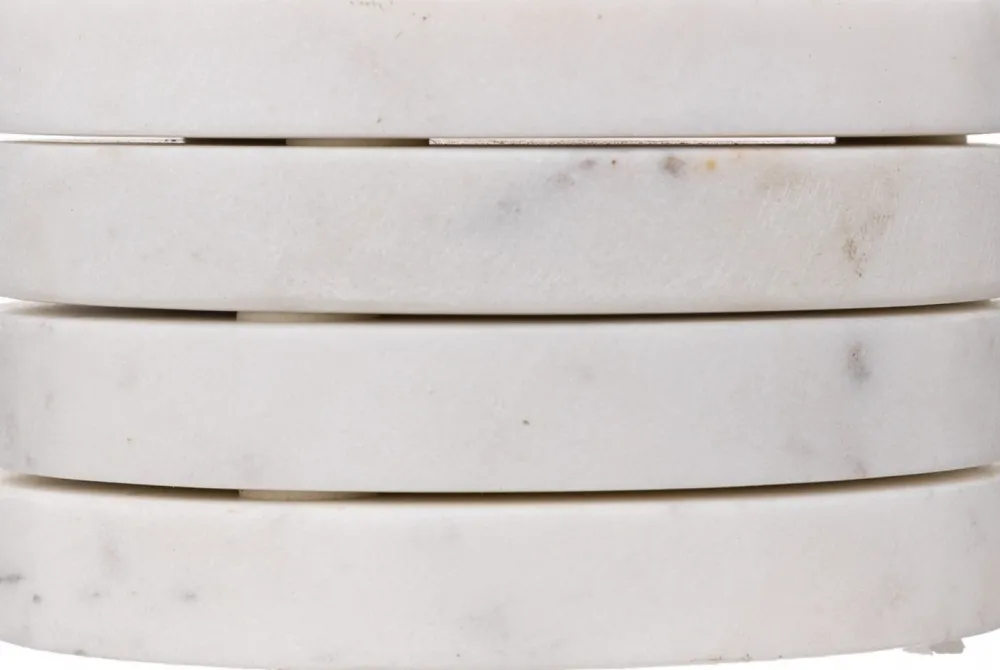 Komplet 4 podstawek White Marble * Secret de Gourmet