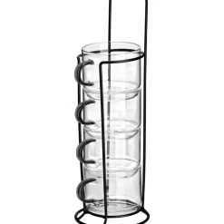 Komplet szklanek w stojaku 210 ml 4 szt. * Estia Outlet