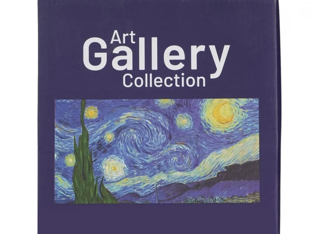 Komplet 2 talerze deserowe Van Gogh Starry Night 19,2 cm * Duo Hot