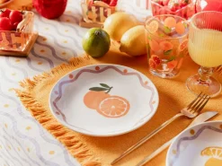 Komplet 6 talerzy deserowych 19 cm Fruity Orange * Secret de Gourmet Best