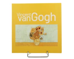 Komplet 2 talerzy deserowych Van Gogh Sunflowers * Duo