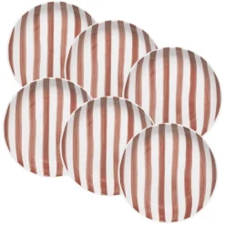 Komplet talerzy głębokich 20 cm 6 szt. Ligne róż * Estia