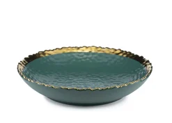Komplet 8 talerzy Kati Green Gold * HowHomely Sale