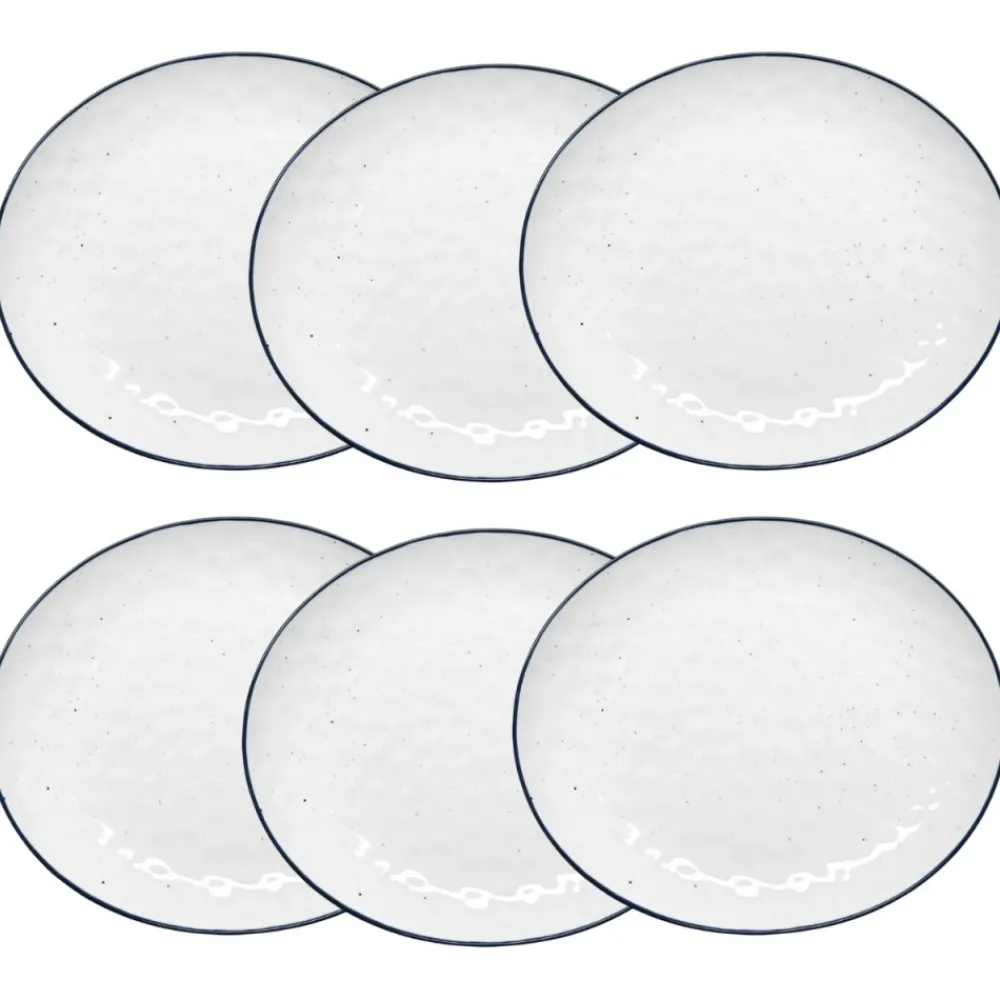 Komplet talerzy obiadowych 28 cm 6 szt. Pebbles * Estia Clearance