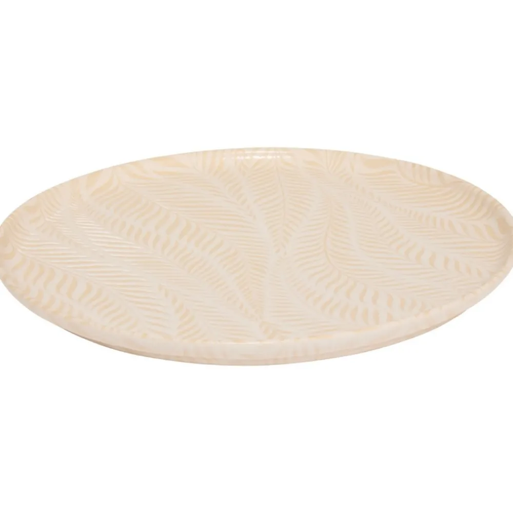 Komplet 6 talerzy obiadowych Gina 28 cm kremowy * Secret de Gourmet Outlet