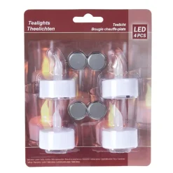 Komplet świec na Tealight Led Kpl 4 szt * Aroma Di Rogito Clearance