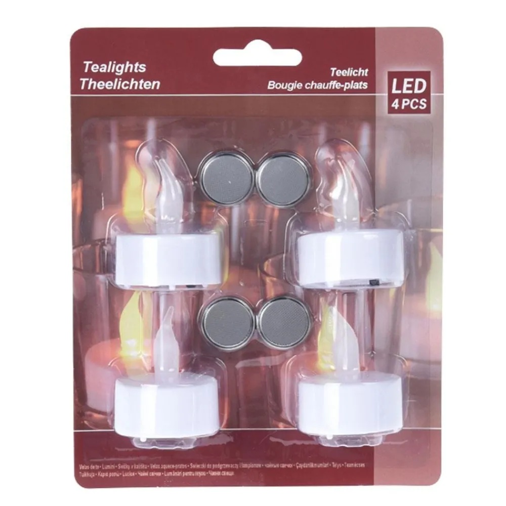 Komplet świec na Tealight Led Kpl 4 szt * Aroma Di Rogito Clearance