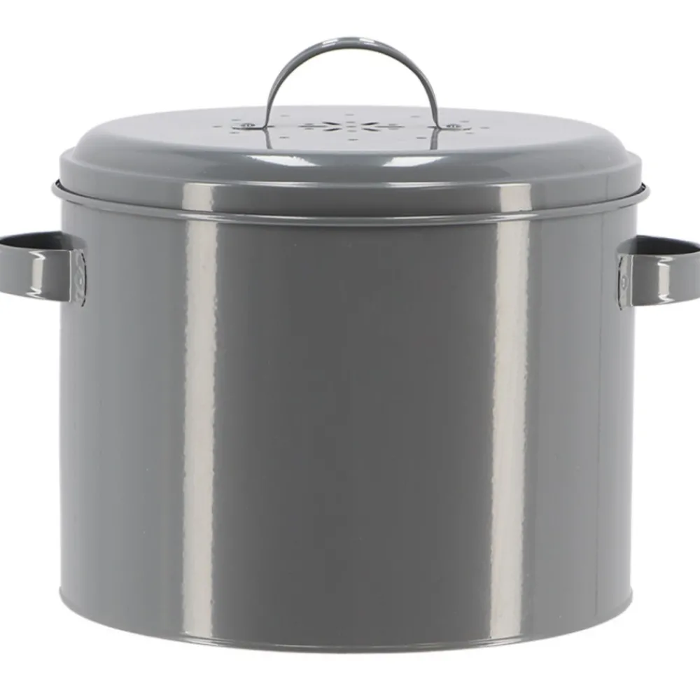 Kompostownik kuchenny z filtrem szary * Esschert Design Sale