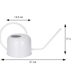 Konewka do podlewania biała