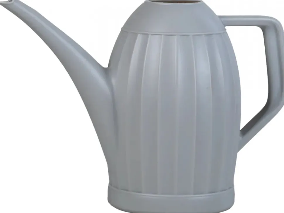 Konewka do podlewania roślin Ribbed srebrna