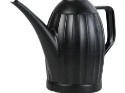 Konewka do podlewania roślin Ribbed czarna