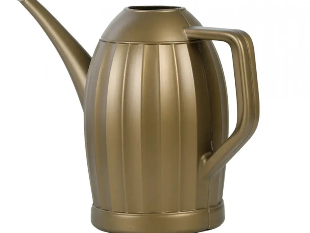 Konewka do podlewania roślin Ribbed złota * Esschert Design Clearance