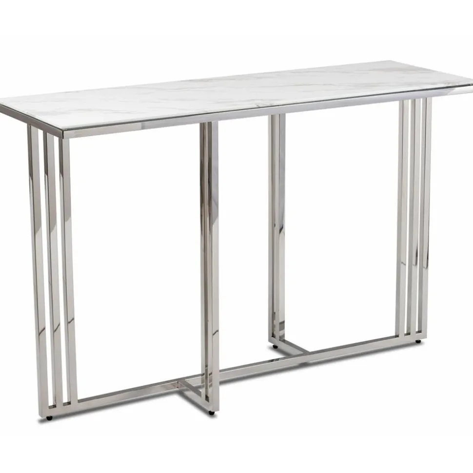 Konsola Amagat Silver White 120 cm