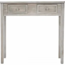 Konsola Charme Grey z 2 szufladami