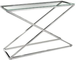 Konsola Saliba Silver