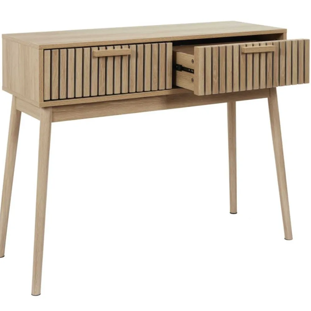 Konsola LINEA 100 cm dąb artisan * HowHomely
