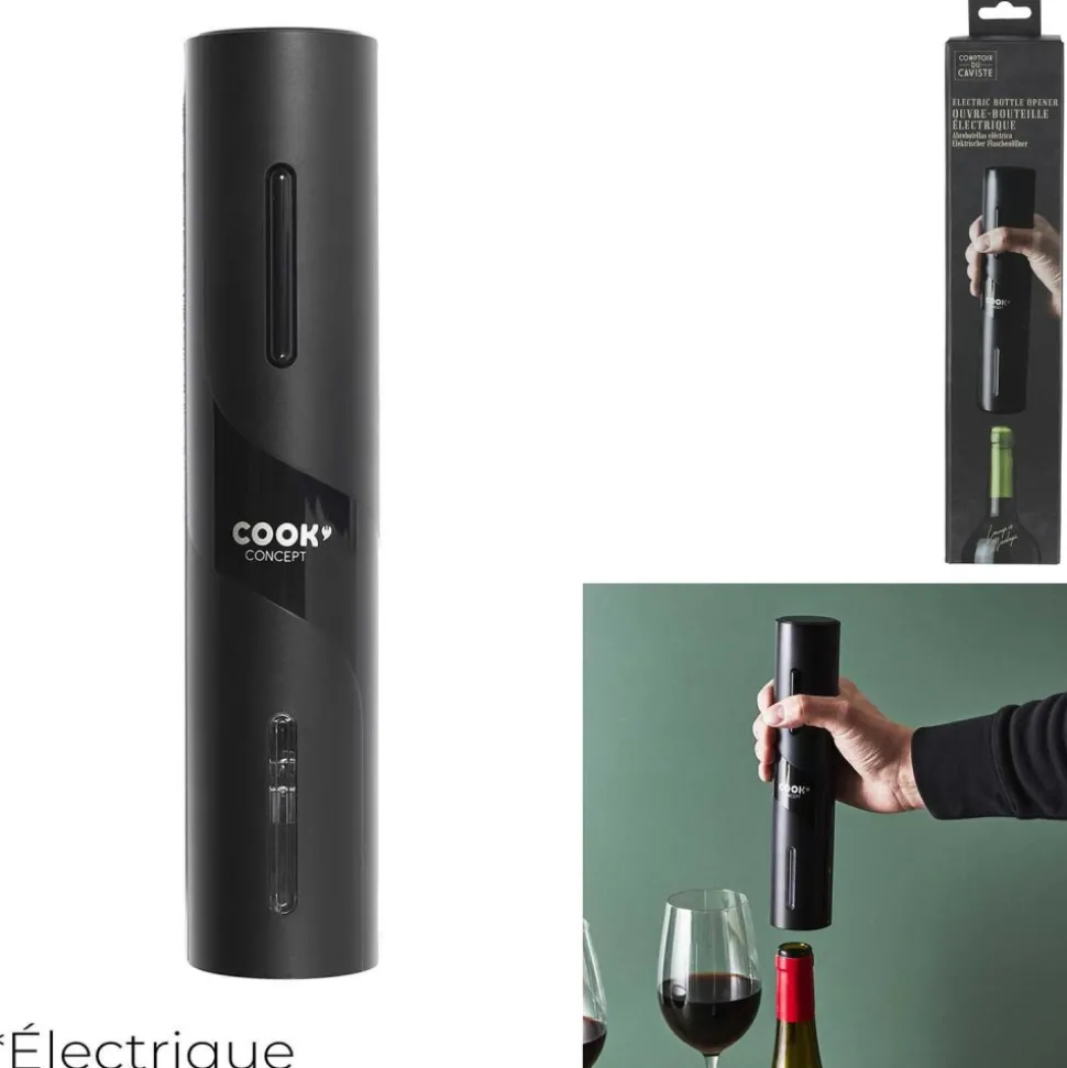 Korkociąg elektryczny do wina UNWINE