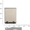 Kosz łazienkowy 6 L Cubic Taupe