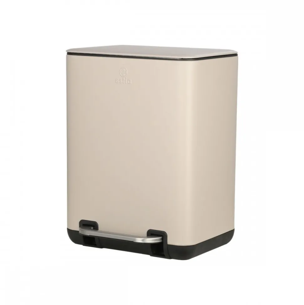 Kosz łazienkowy 6 L Cubic Taupe