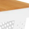 Kosz do przechowywania 14 cm biały