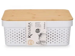 Kosz do przechowywania 14 cm biały